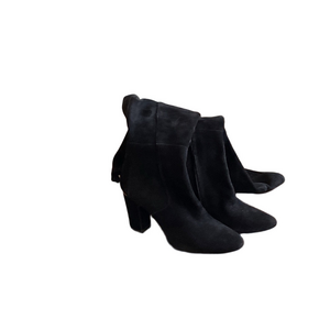 DKNY Black Over the Knee Boots, faux suede